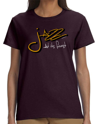 Jazz At Its Finest Ladies Short Sleeve Tee