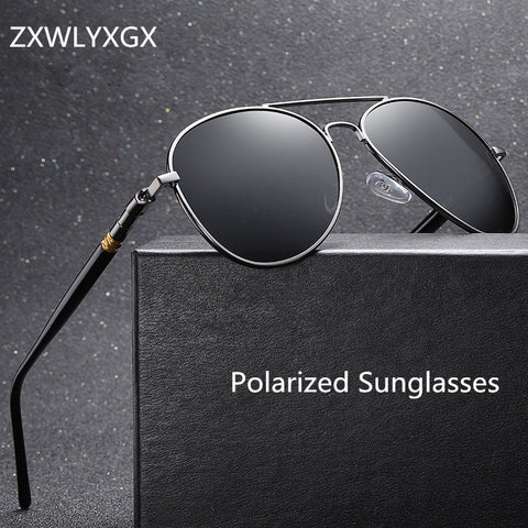 ZXWLYXGX Brand Sunglasses Men 2023 Polarized Fashion Classic Pilot Sun –  Total Inspiration Apparel