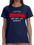 Count Your Blessings Ladies Short Sleeve Tee