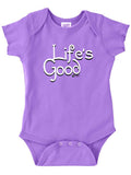 Life's Good Infant Baby Rib Lap Shoulder Bodysuit